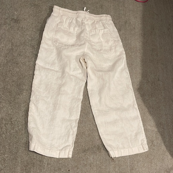Mark’s & Spencer Linen cropped pants size 4 - Picture 4 of 9